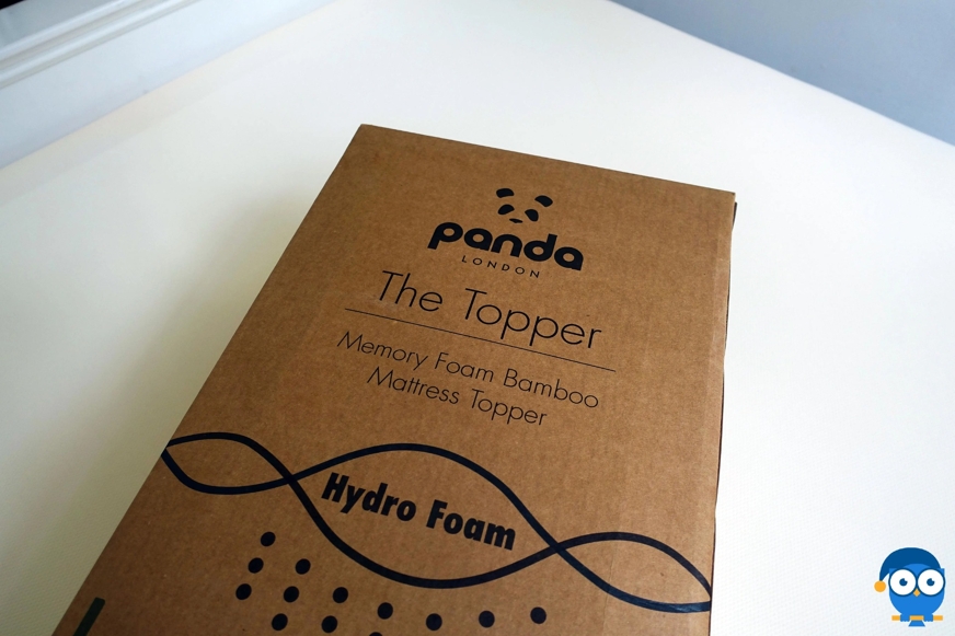 Panda box with topper